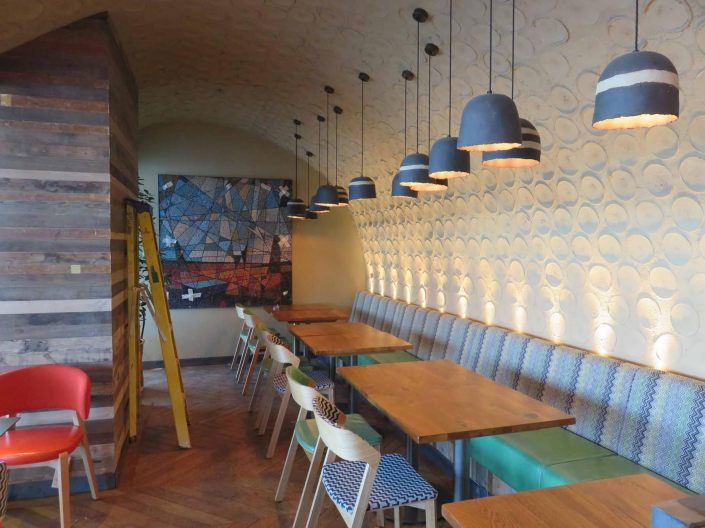 Nando's restaurant in Resort World, Birmingham