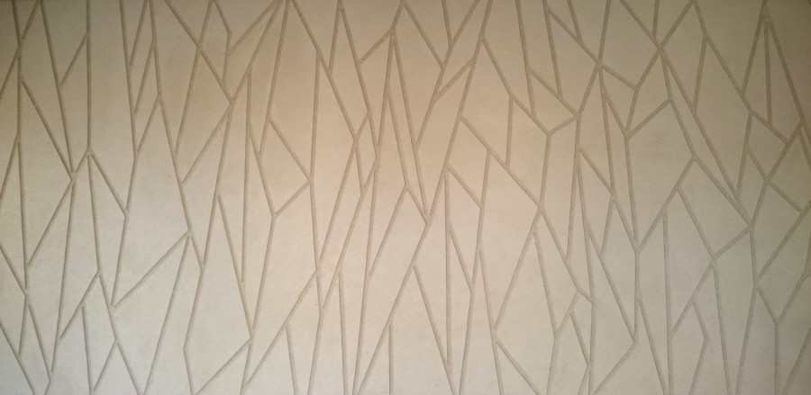 Nando's Rotherham, carved clay wall