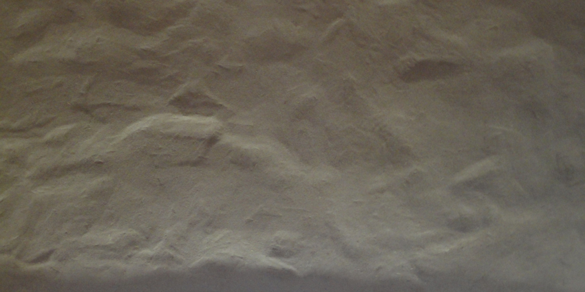 Undulated clay finish, Nando's restaurant in Falkirk