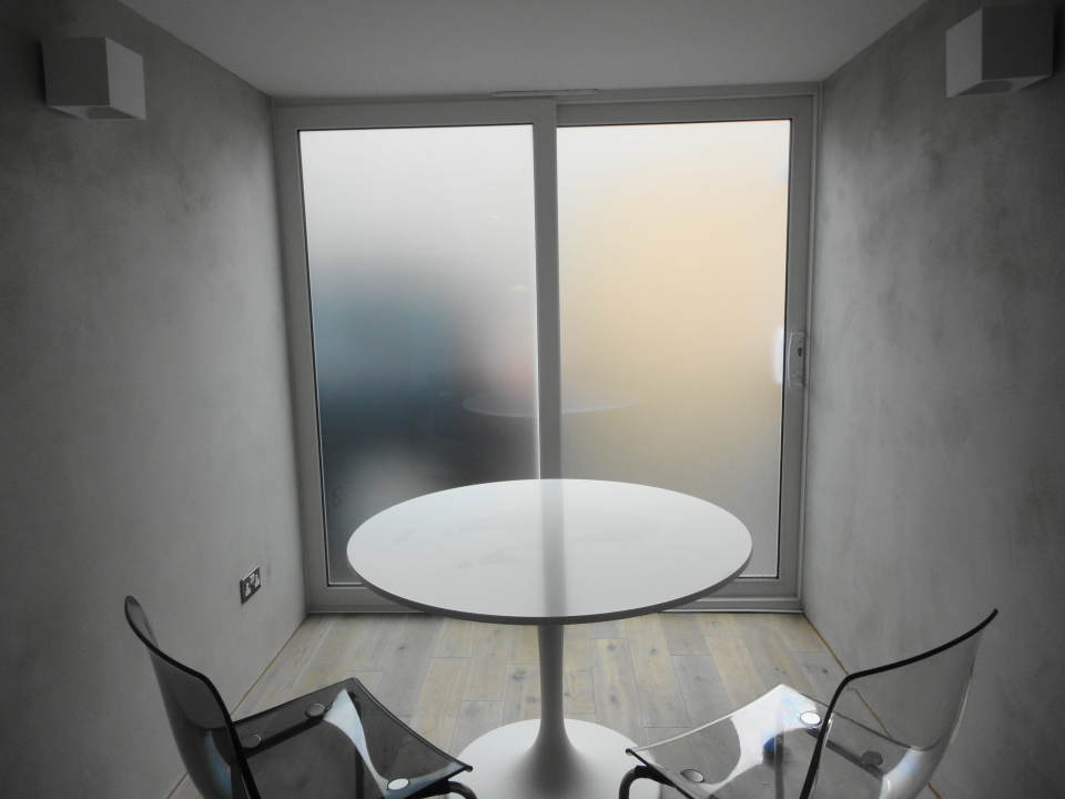 Image of smooth clay top coat, private residence in Notting Hill